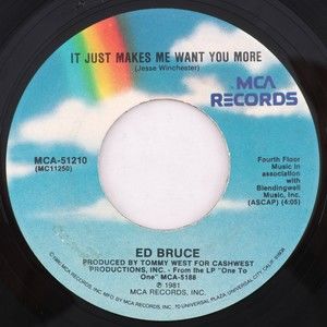 Ed Bruce – You're The Best Break That This Old Heart Ever Had 45 Vinyl Record 7"